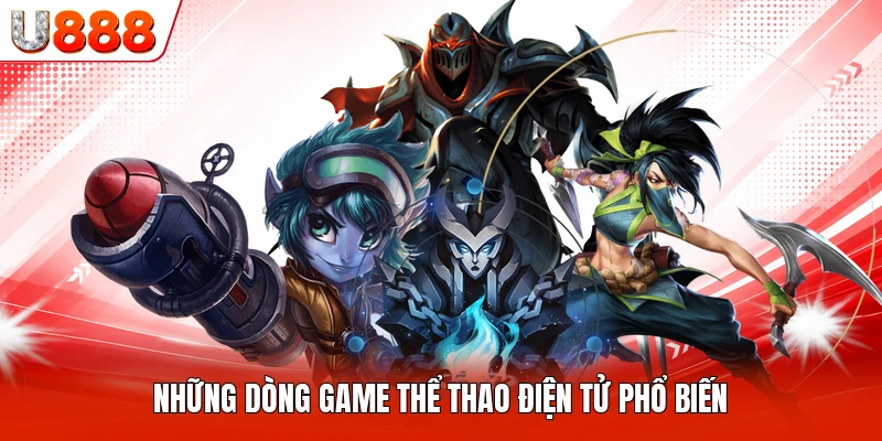 Những dòng game thể thao điện tử phổ biến