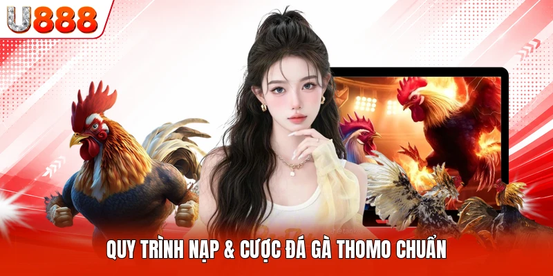 Quy trình nạp & cược đá gà Thomo chuẩn